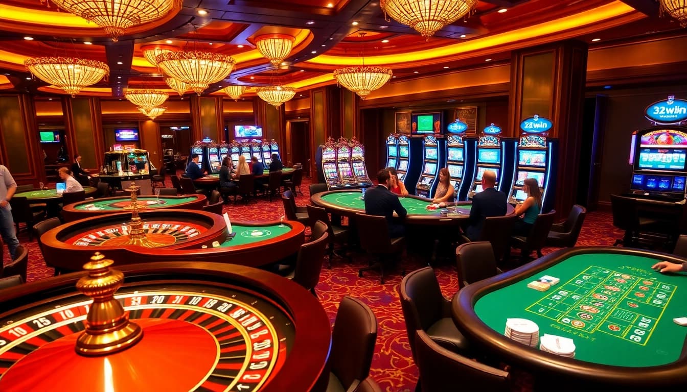 Experience the excitement of 32win with vibrant casino games and thrilling action.