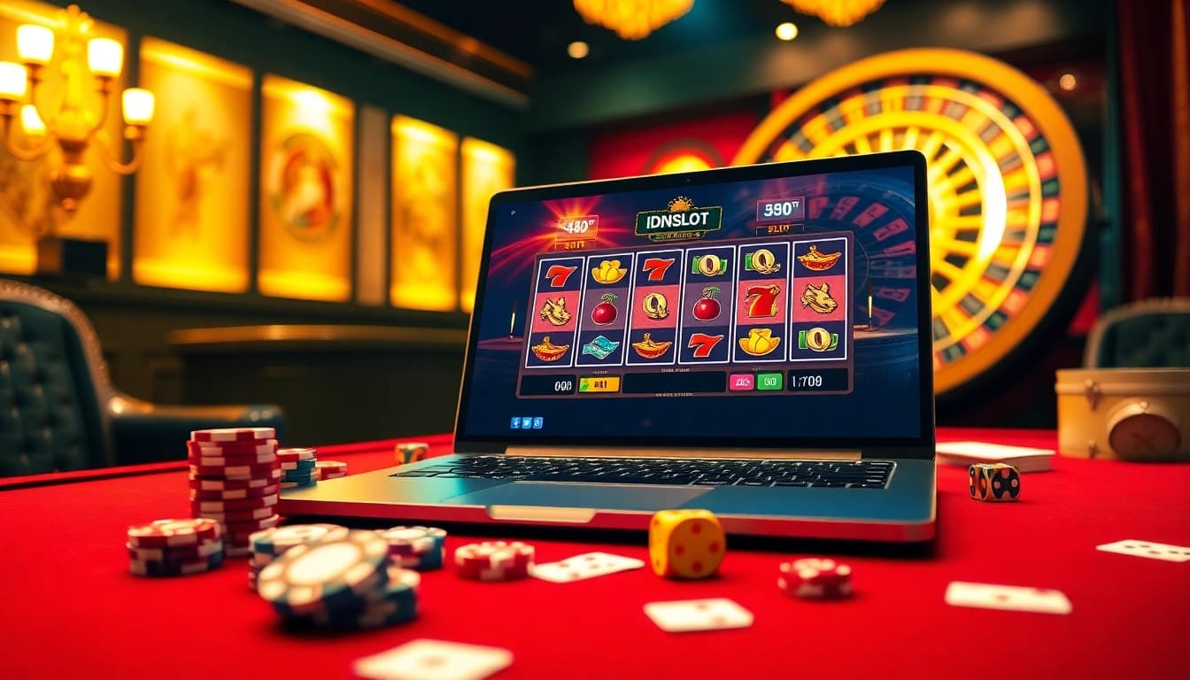 Experience the thrill of IDNSLOT's exciting online slots with high jackpot potential.