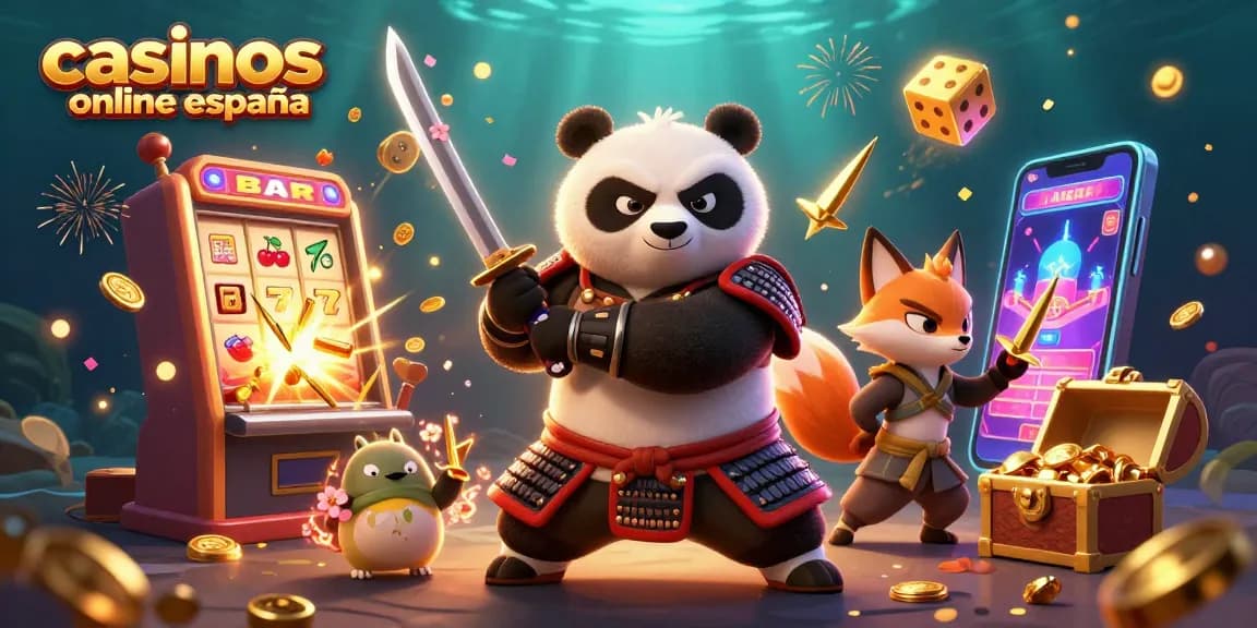 Experience excitement at casinos online españa with animated characters and vibrant game elements.