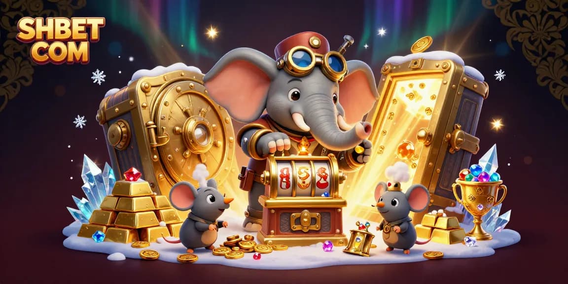 Engage in thrilling gameplay at SHBET COM with vibrant, steampunk-themed slot machines and treasures.
