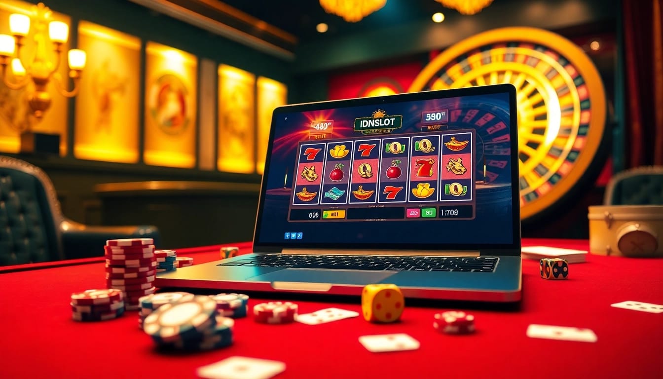 Experience the thrill of IDNSLOT's exciting online slots with high jackpot potential.