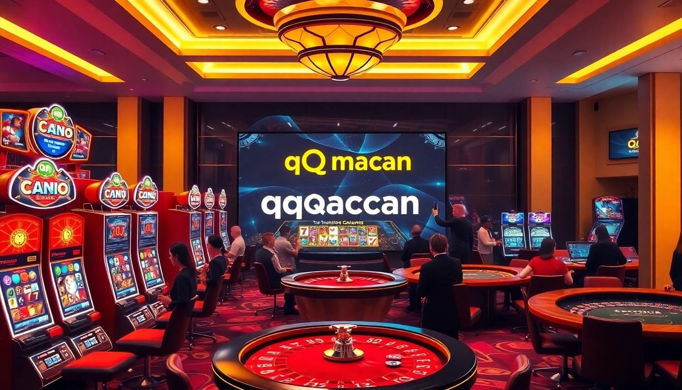 Experience thrilling gameplay at QQMacan, the trusted platform for premium slot games.