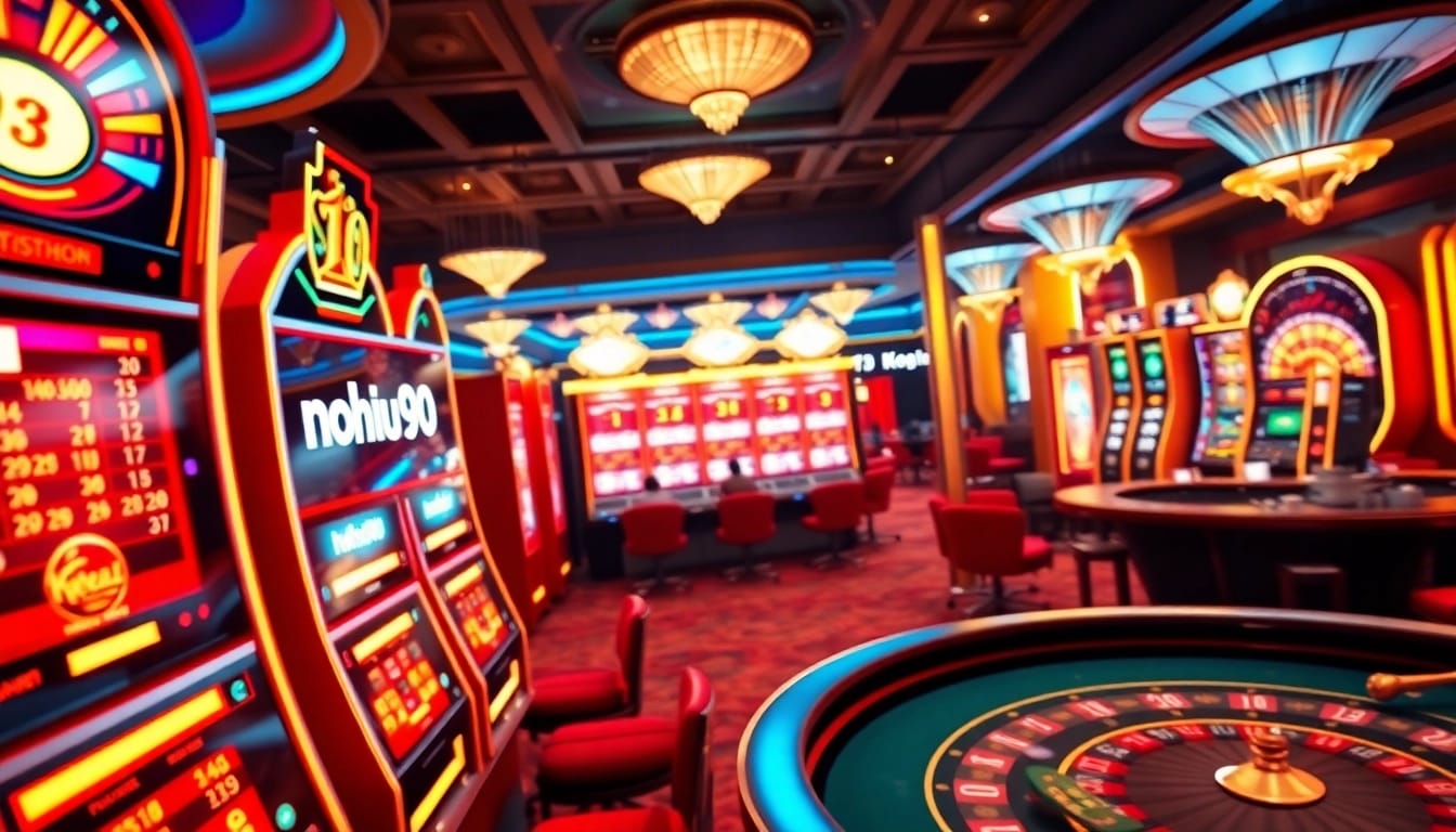 Experience the thrill of nohu90 with engaging casino games like slots, poker, and roulette.