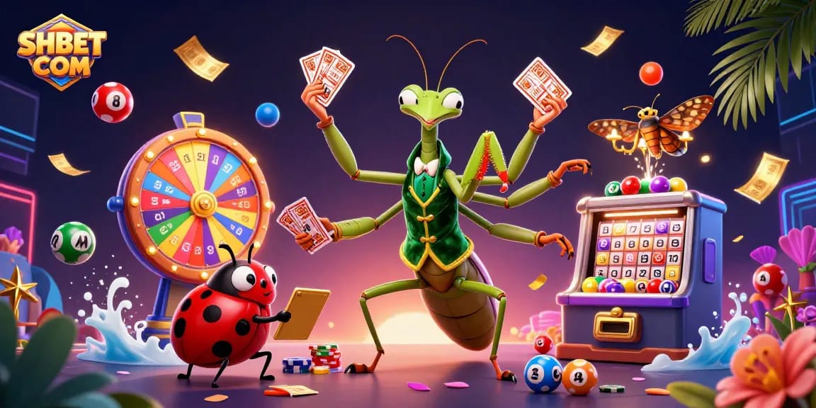 Engage with SHBET COM through a dynamic casino scene showcasing games and excitement.