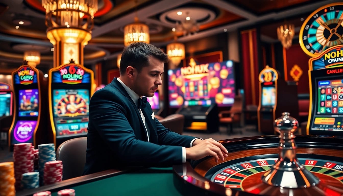 Experience thrilling gameplay at nohu90 as players engage with vibrant casino games.