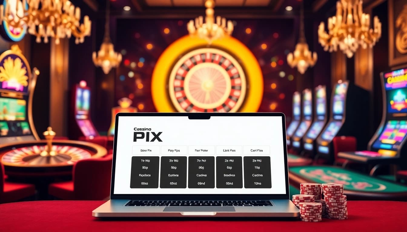 Experience the excitement of Cassino Pix with vibrant slots, roulette, and instant payments.
