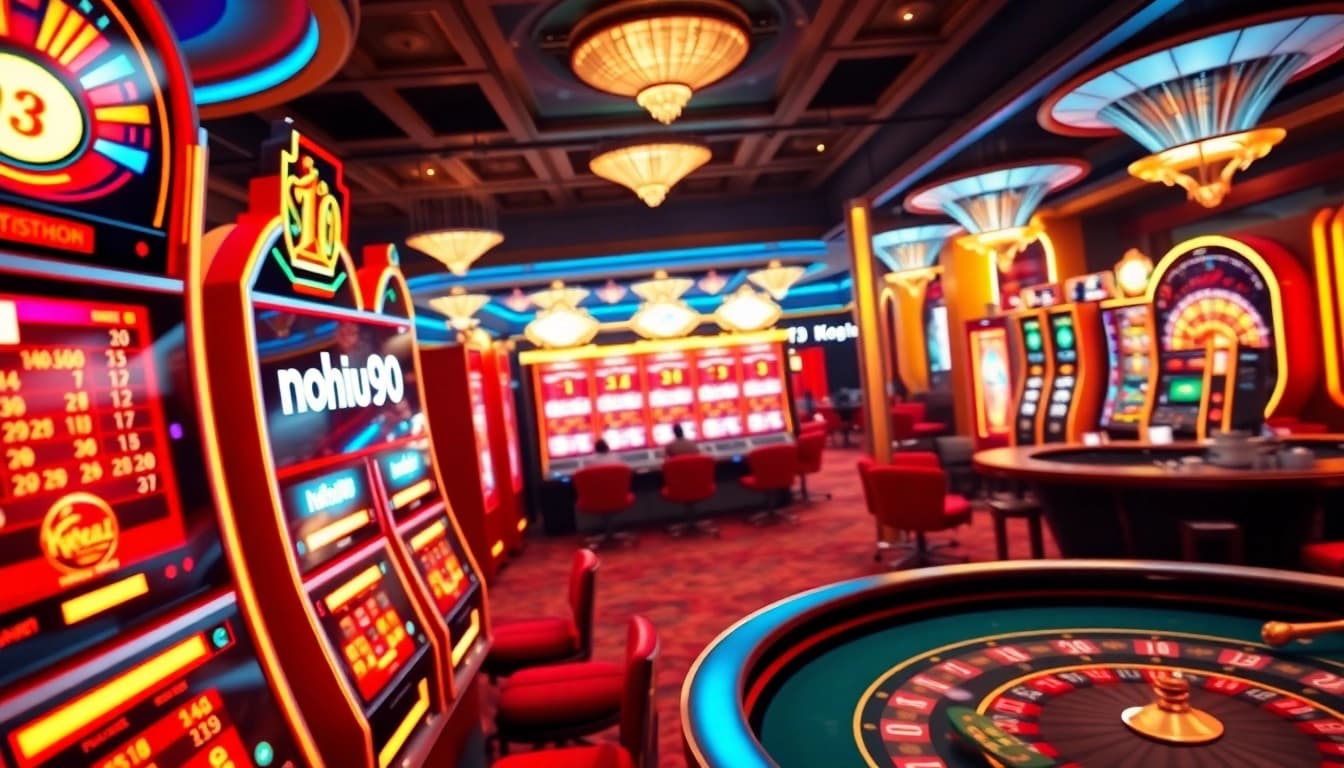 Experience the thrill of nohu90 with engaging casino games like slots, poker, and roulette.