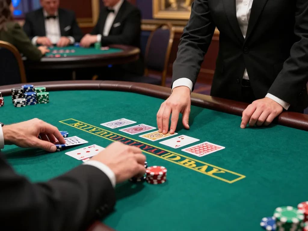 Rasakan permainan APK Ulat123 di meja blackjack dealer langsung, dengan penempatan taruhan yang menarik dan momen mendebarkan