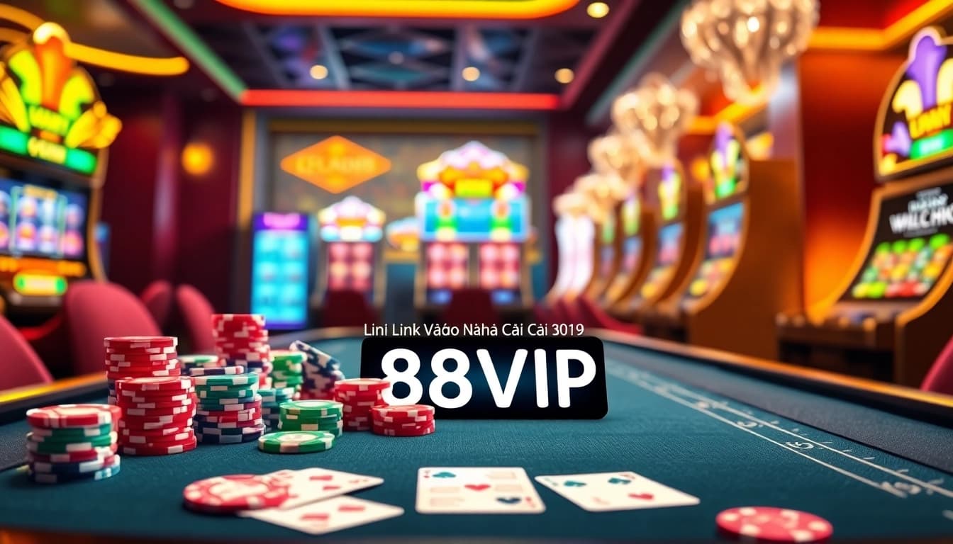 Engage with the thrilling Link Vào Nhà Cái 68VIP experience through rich casino visuals highlighting gambling excitement.