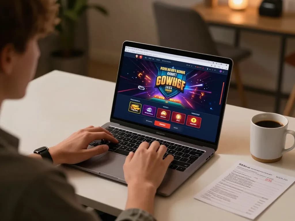 Engaging in an online poker game at king33 with strategy notes illuminated in the cozy environment.