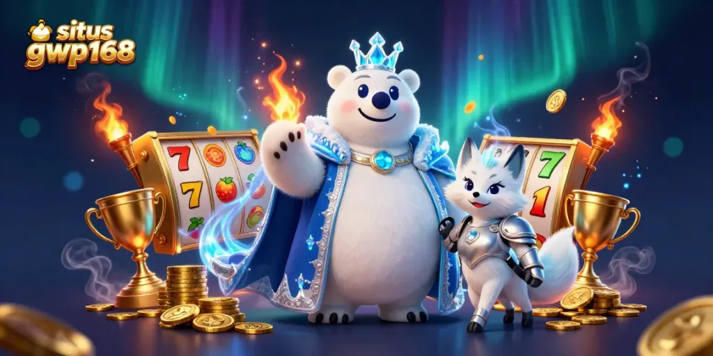 Menangkan permainan di situs gwp168 dengan simbol slot yang menakjubkan dan potongan emas berkilau.