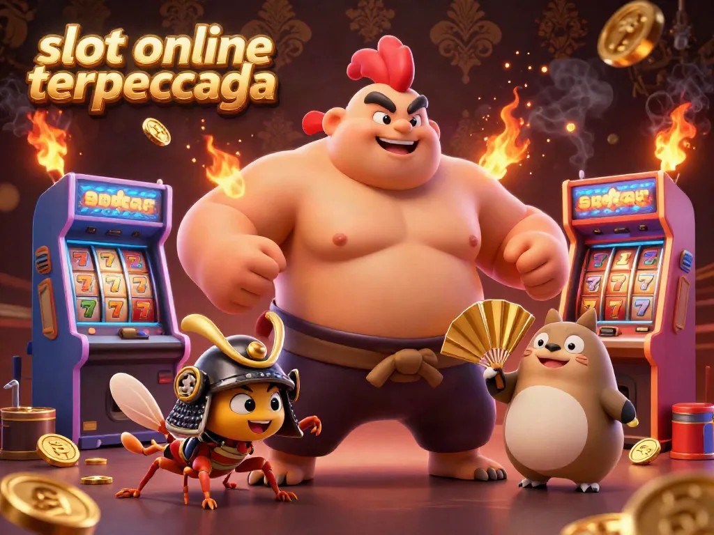 Menang besar di slot online terpercaya dengan karakter unik dalam ilustrasi 3D yang dinamis.