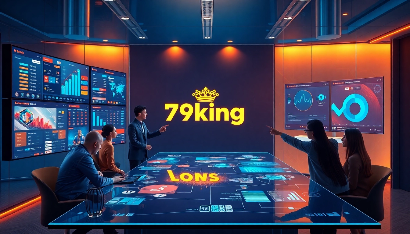79king: modern betting analytics hub with secure interfaces and vibrant branding