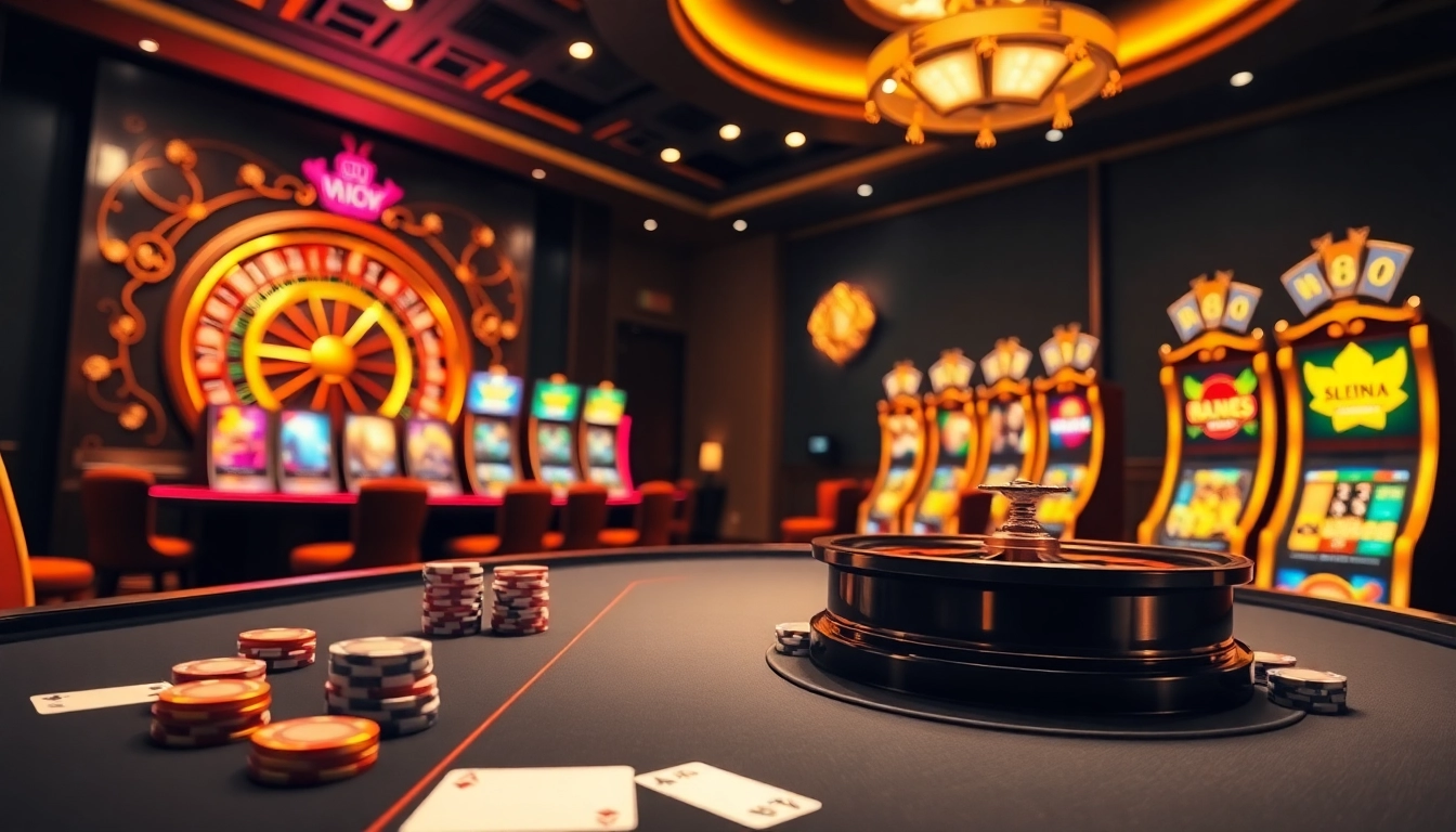 Player enjoying new 88 gaming experience at a vibrant online casino.