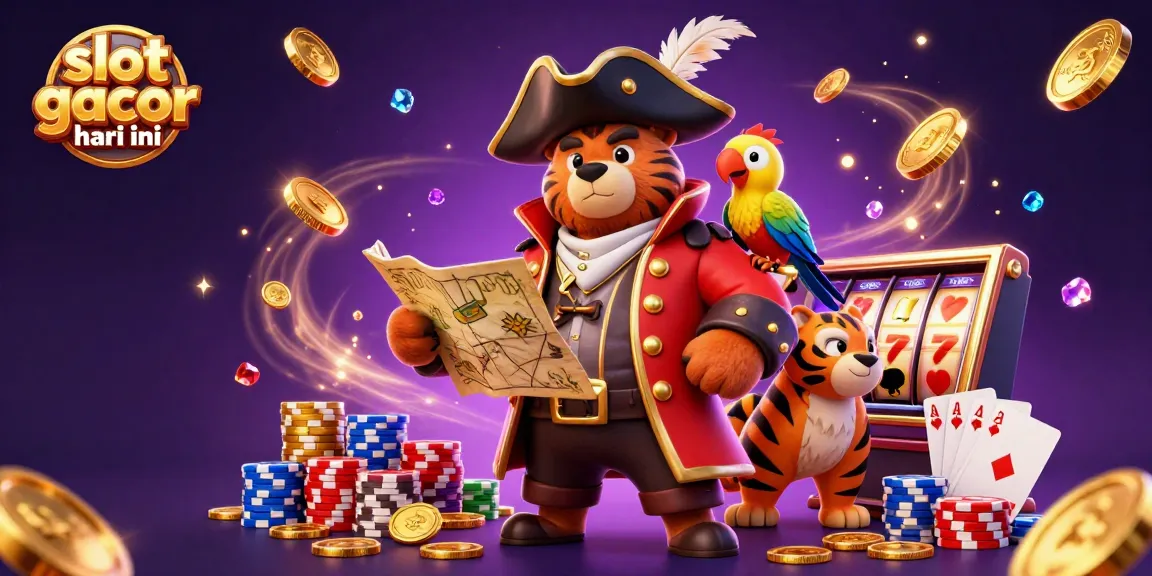 Slot gacor hari ini menarik untuk dimainkan, dengan naga dan peti harta di lingkungan kasino.