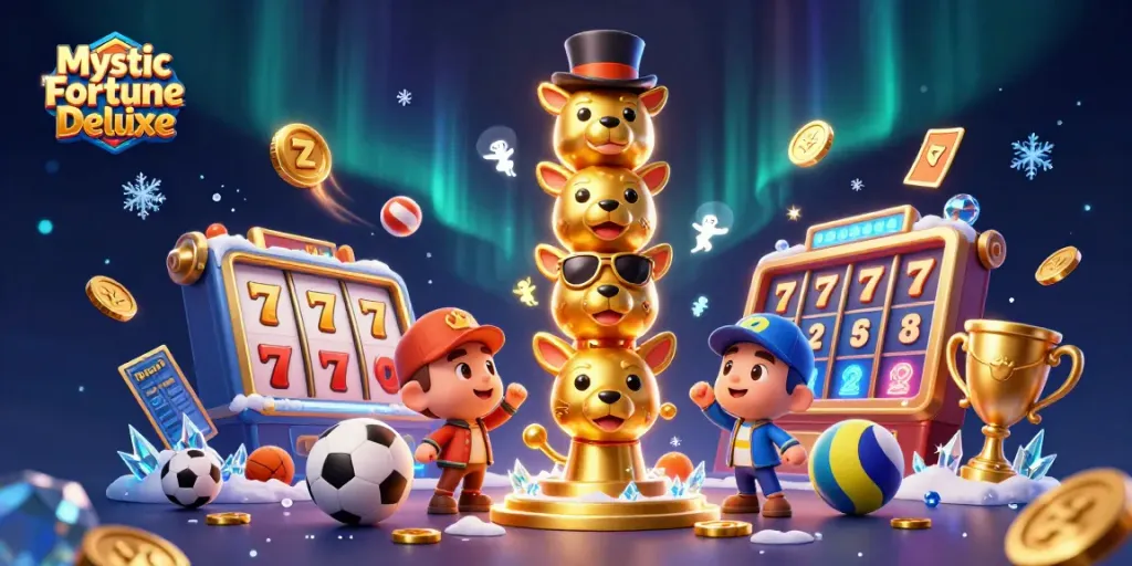 หมุนวงล้อใน Mystic Fortune Deluxe พร้อมสัญลักษณ์การชนะจำนวนมาก