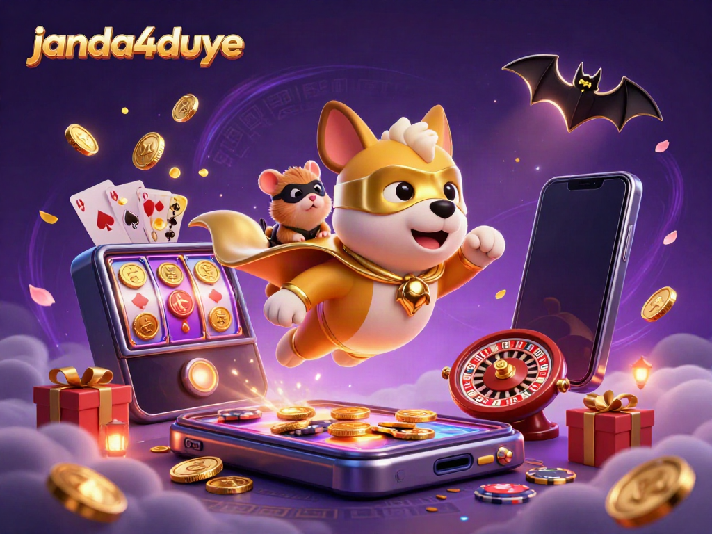 Menangkan hadiah di janda4duye dengan karakter kartun superhero di dunia kasino.