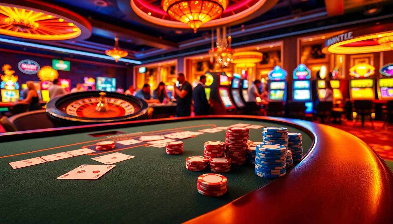 Players enjoying a thrilling game of poker at 32win casino.