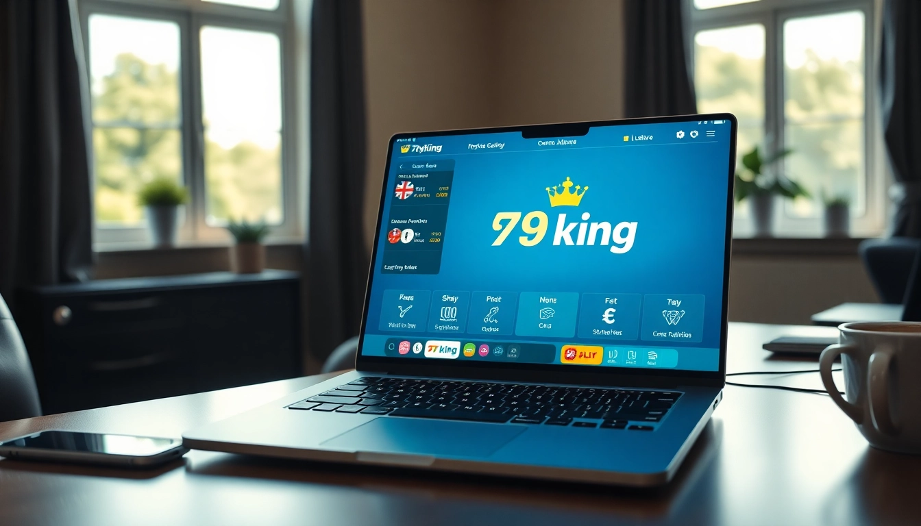 79king online gambling interface showcasing sports betting and casino games.