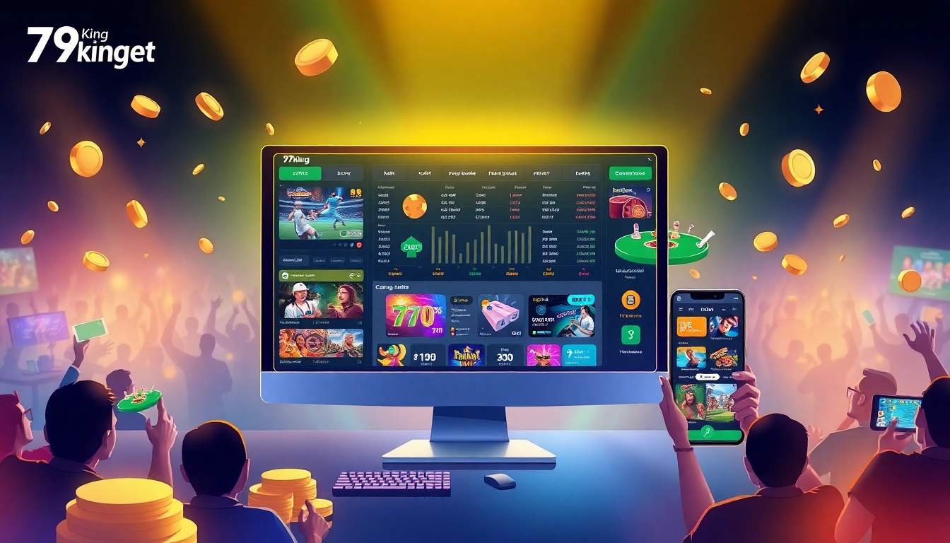 Explora la vibrante plataforma de juegos de 79king que muestra opciones de apuestas en línea y casino.