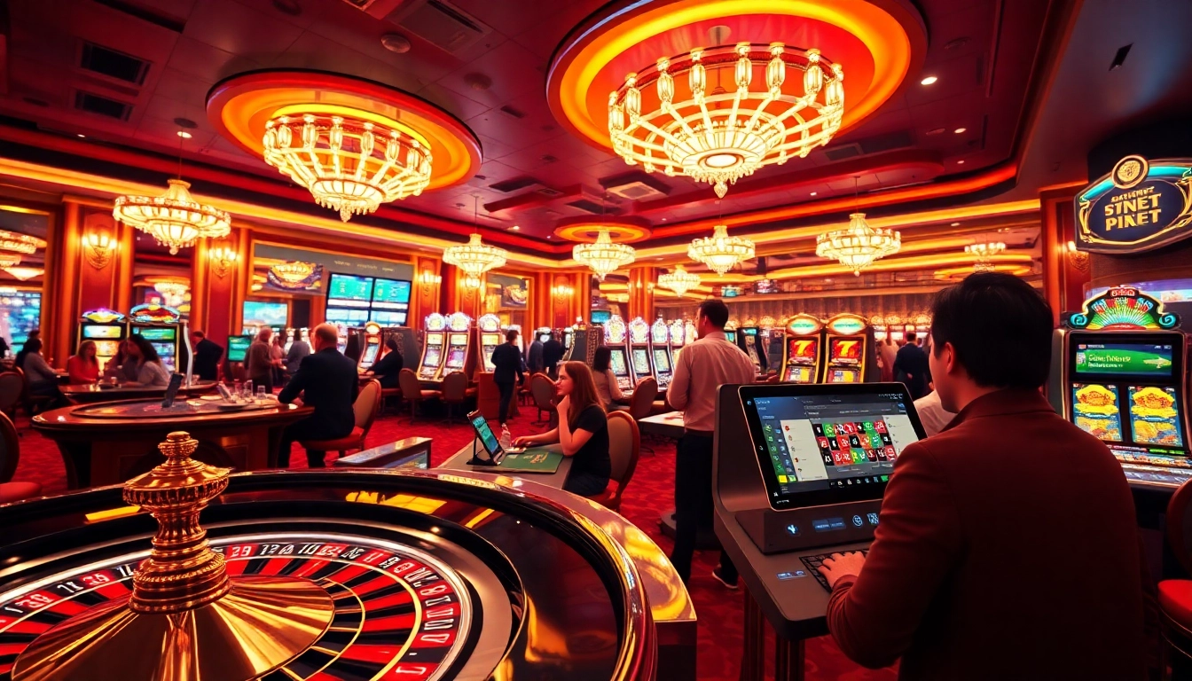 Experience the thrill of gaming at F8beta2 with vibrant casino tables and sleek online interfaces.