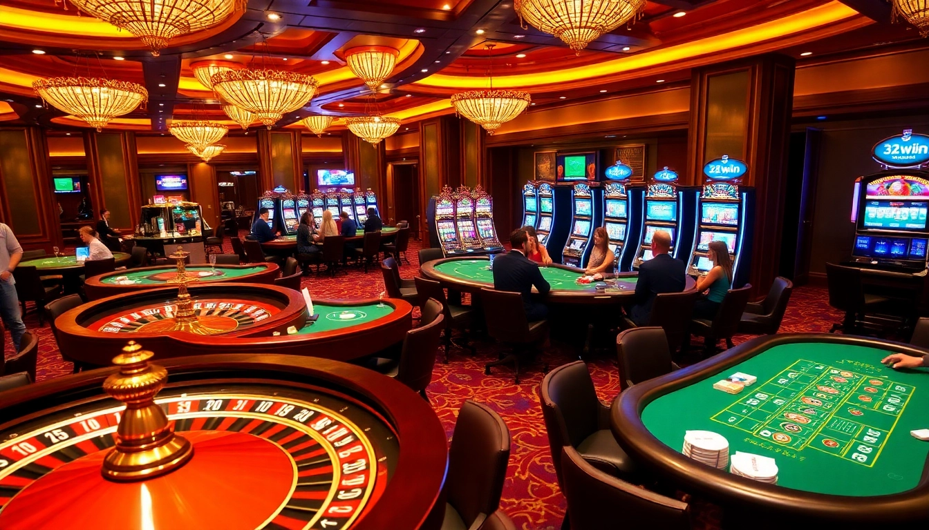 Experience the excitement of 32win with vibrant casino games and thrilling action.