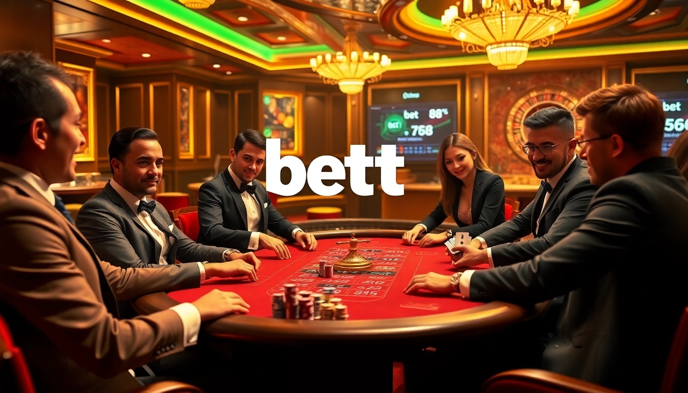 Engaging poker players at a luxurious table highlight the excitement of bet 88 gaming.