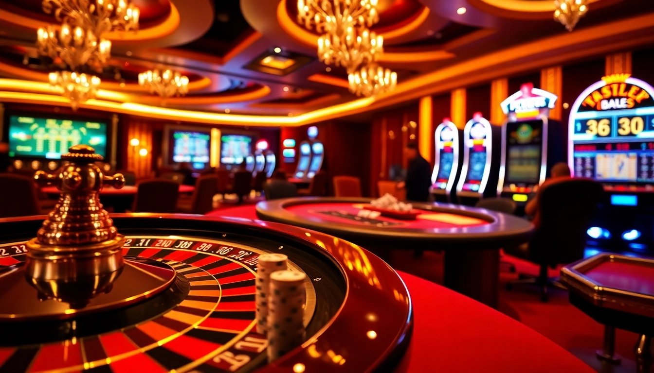 Players strategize with chips and cards at an exciting casino table, showcasing https://www.roo99v1.com/ in action.