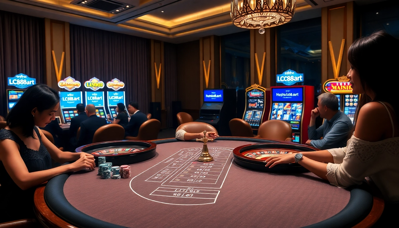 Experience exhilarating games at https://lc88.art/ with vibrant roulette and poker action.