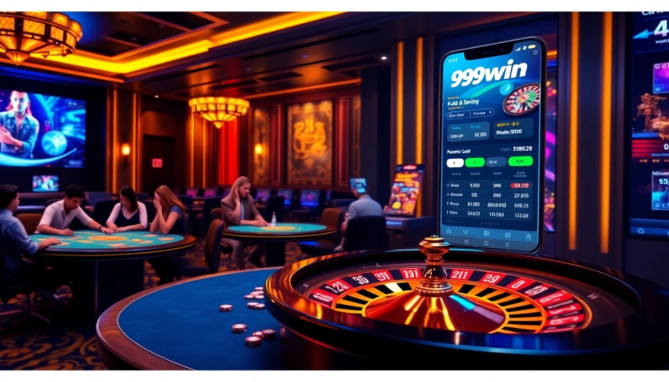 Players engaging in exciting poker gameplay at 99win casino, showcasing thrilling betting moments.
