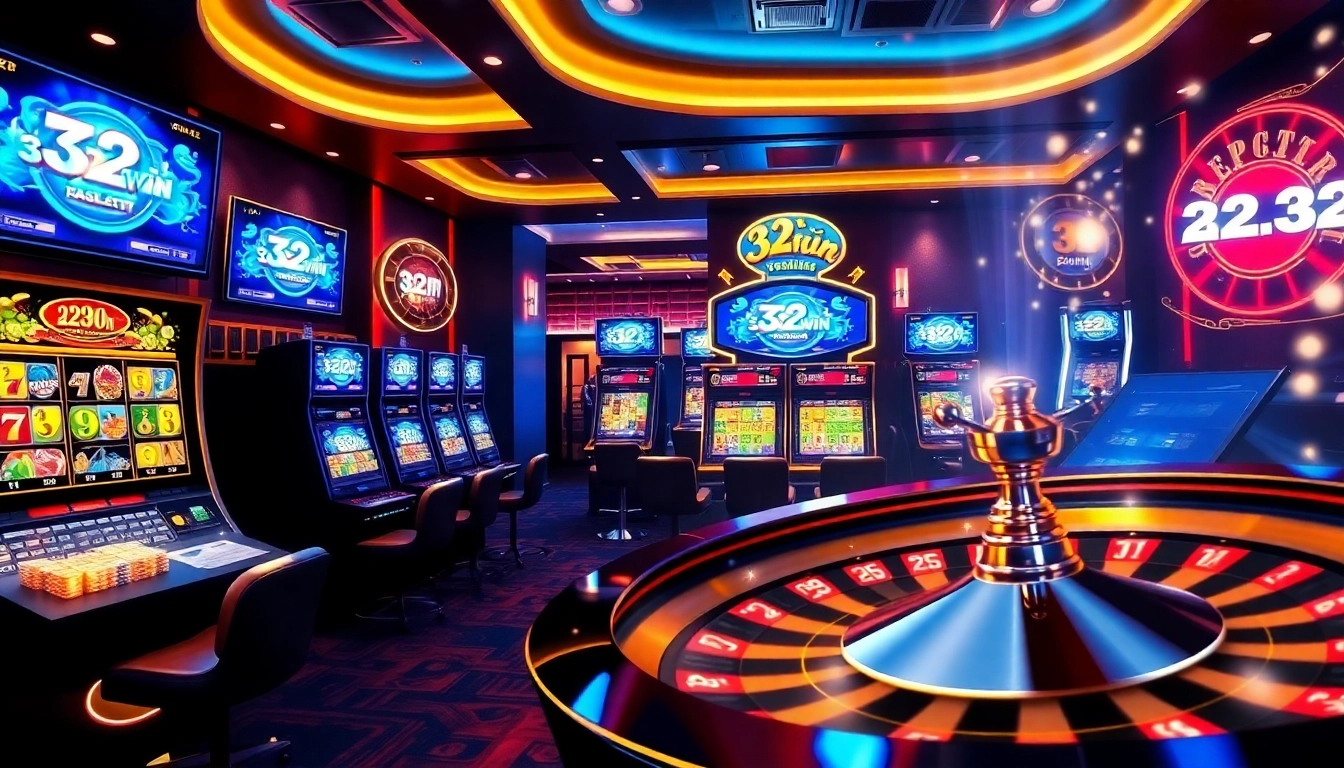 Experience 32win trang chủ with exciting casino games and vibrant betting visuals.