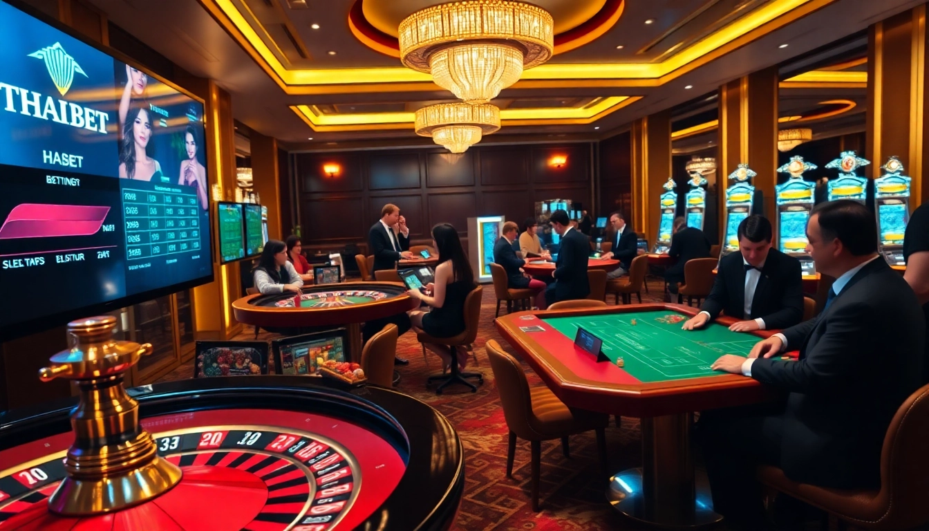 Experience thrilling moments at THABET with players engaging in strategic games and betting.
