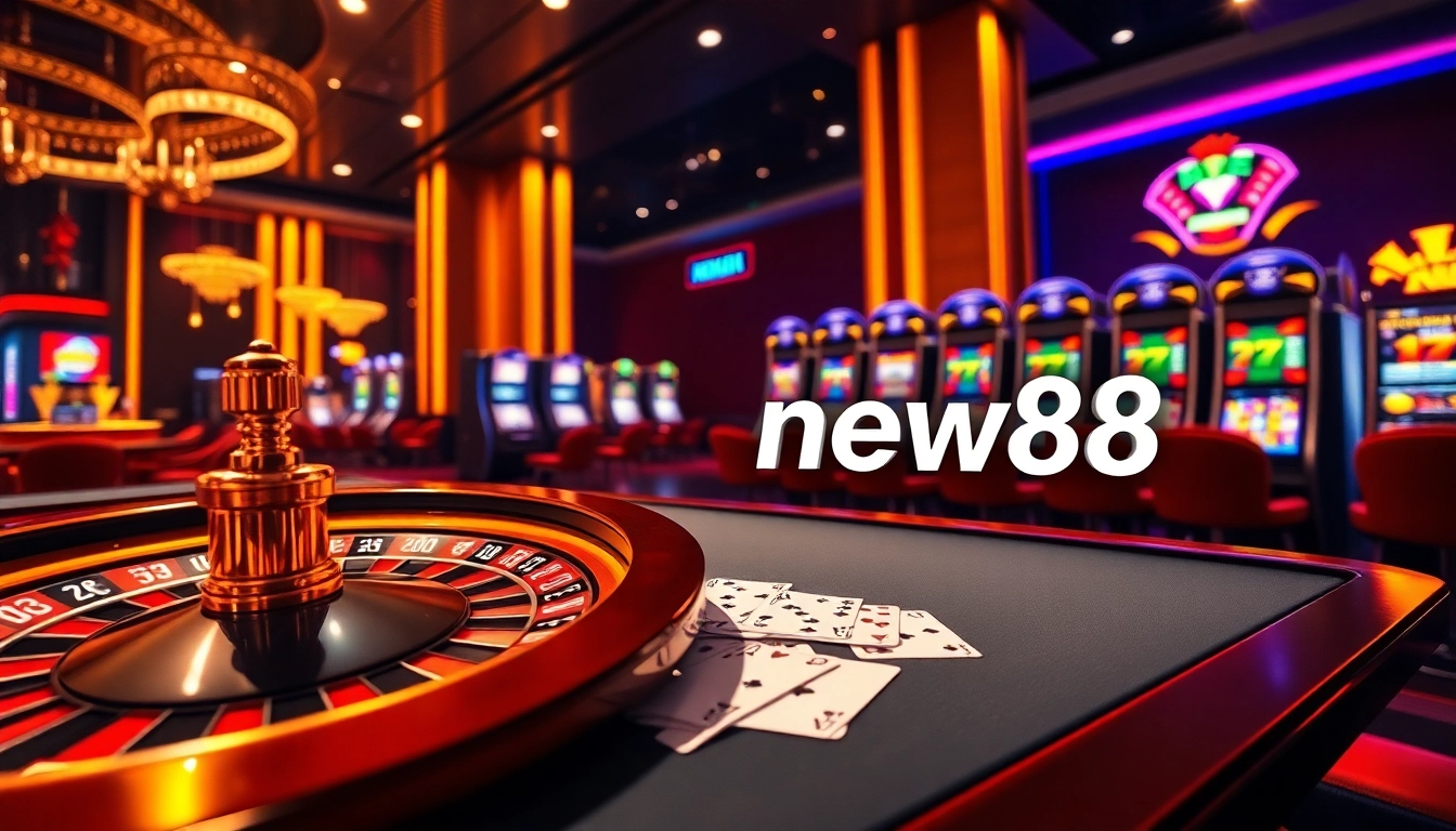 Engage with the thrill at nhà cái new88 while playing casino games with excitement.