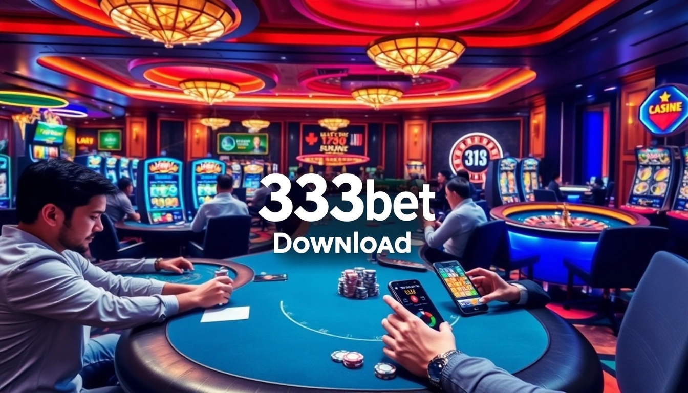 Experience the thrill of 333bet Download with engaging online casino gameplay.