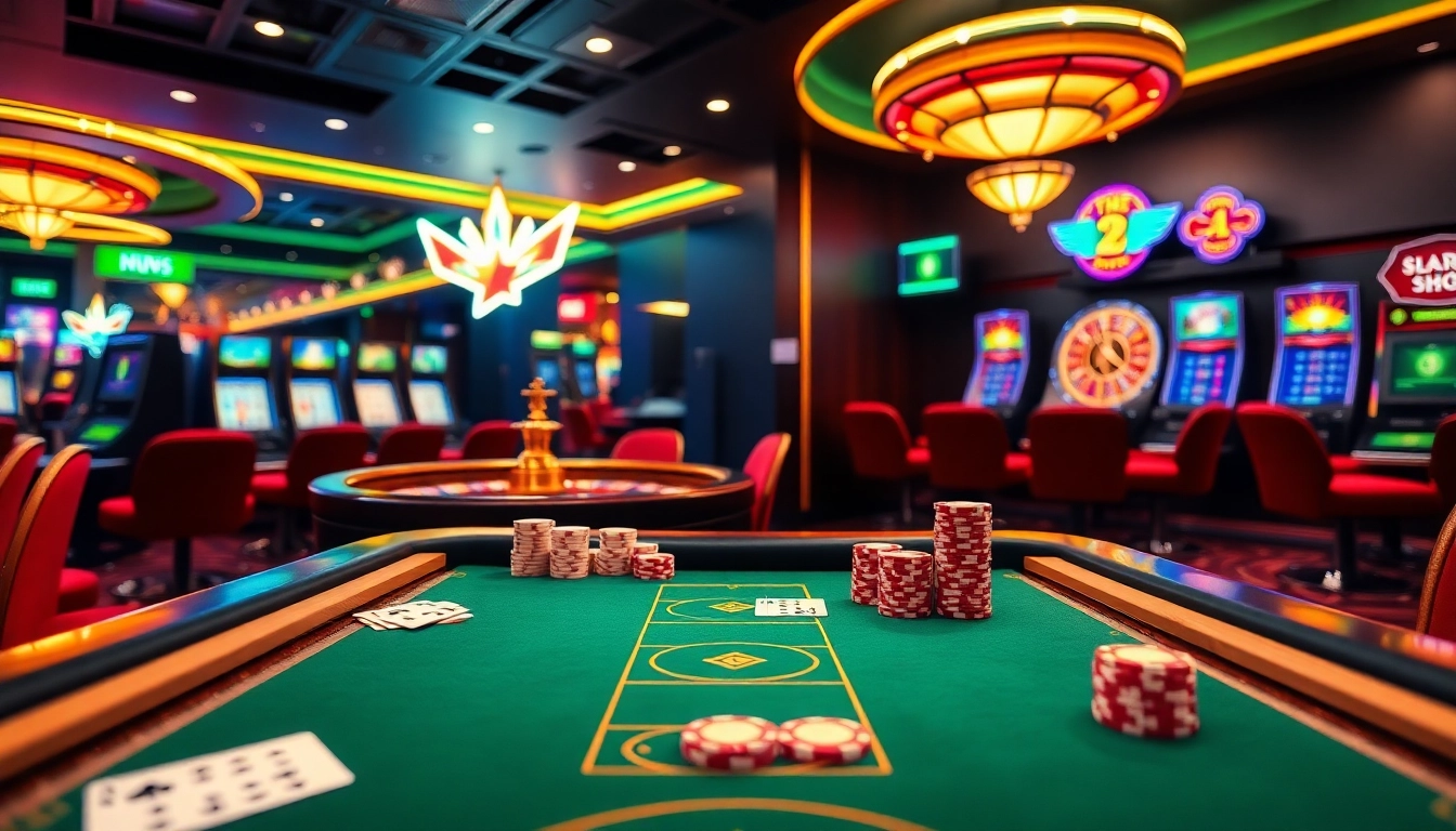 MM88 online casino scene featuring immersive live dealer gaming and exciting slot machines.