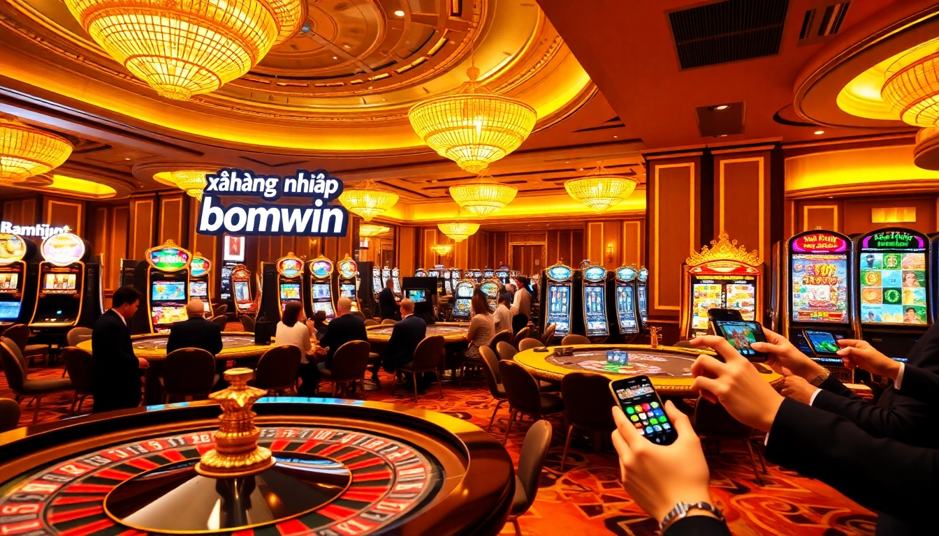 Engage with Đăng nhập bomwin for a thrilling casino experience filled with games and excitement.