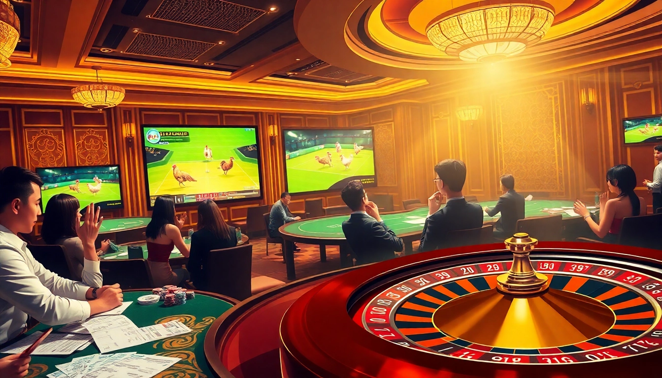 Experience high-stakes excitement with đá gà xn88 at a luxurious online casino.