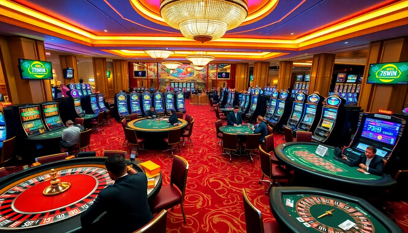 Experience thrilling games at 789win casino with vibrant tables and exciting betting action.