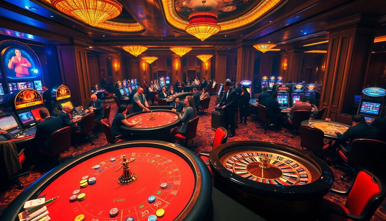 Experience the thrill of casino gaming at https://xx88.nl/ with vibrant tables and excited players.
