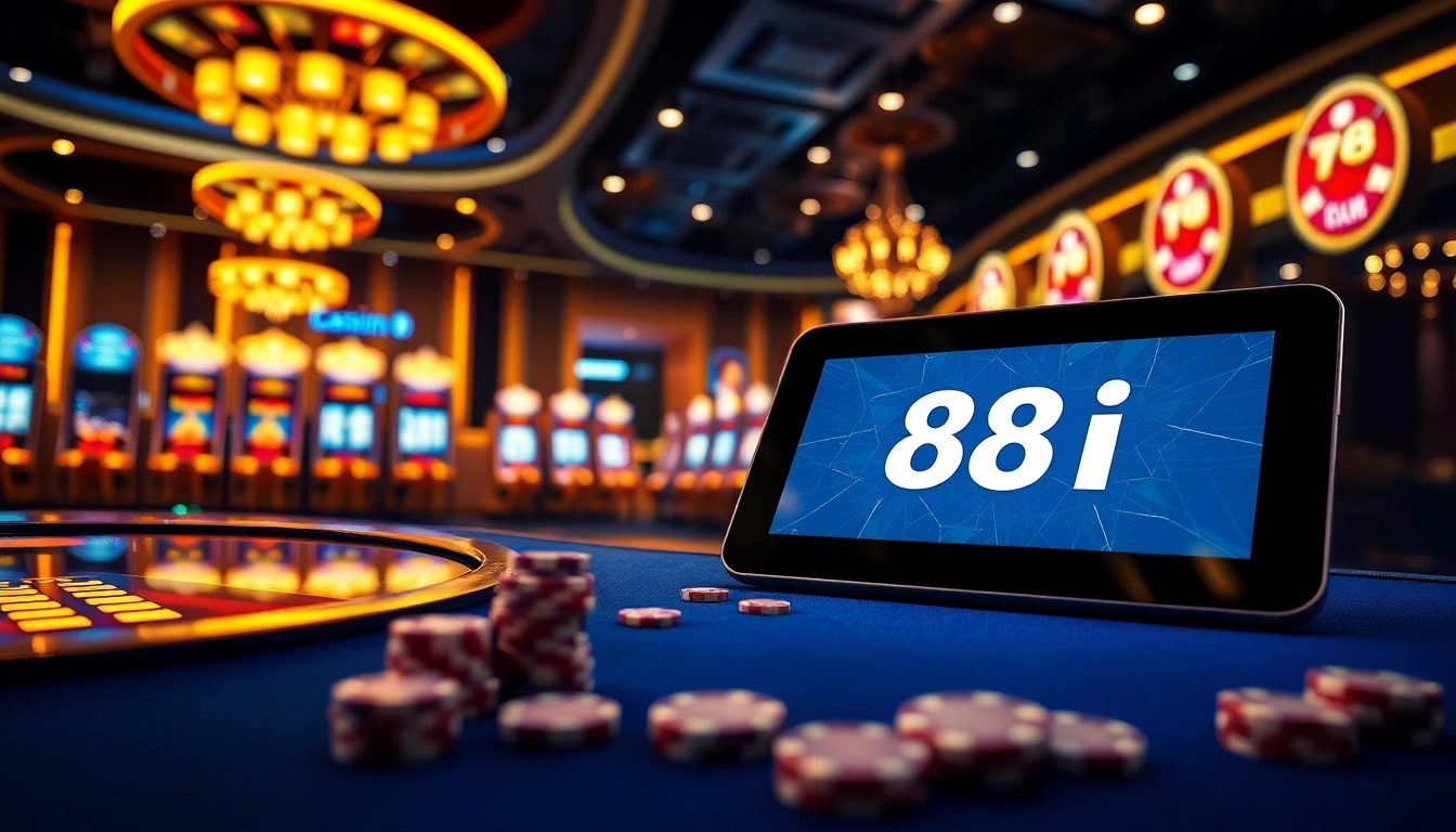 Engage with the exciting link 88i while playing modern slot machines and poker at a luxurious online casino.