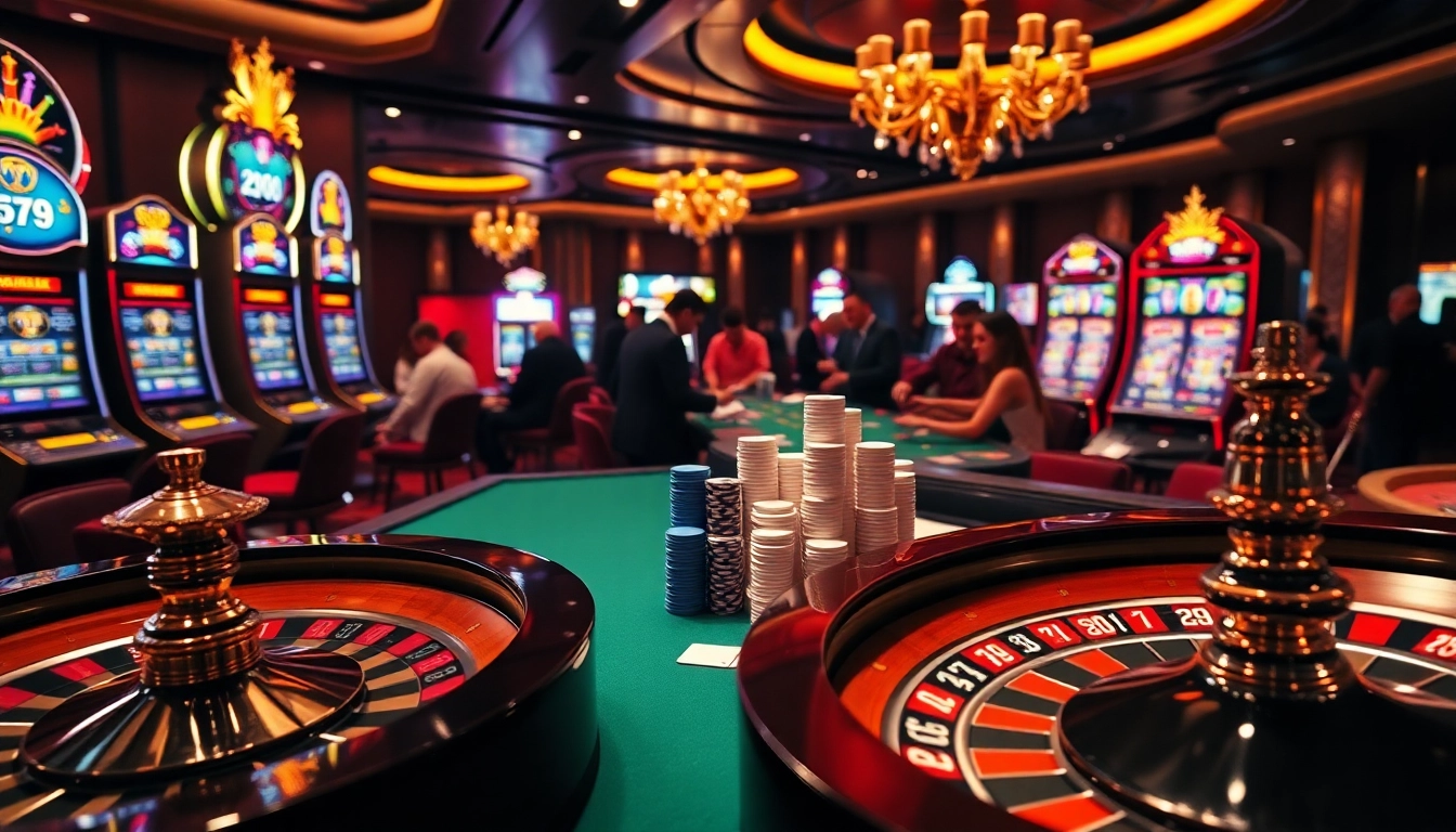Experience high-stakes thrills at hitclub with players enjoying poker and roulette games.