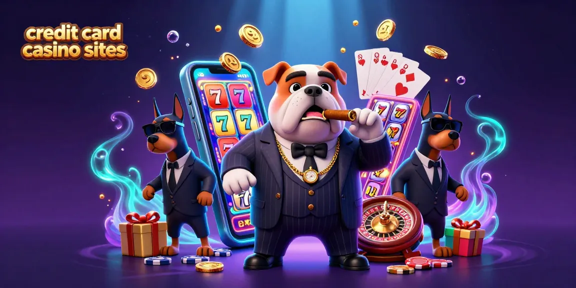 Engage with top credit card casino sites featuring the mafia boss bulldog and dynamic gambling elements.